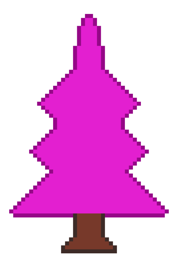 Pink tree