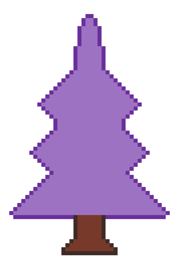 Purple tree